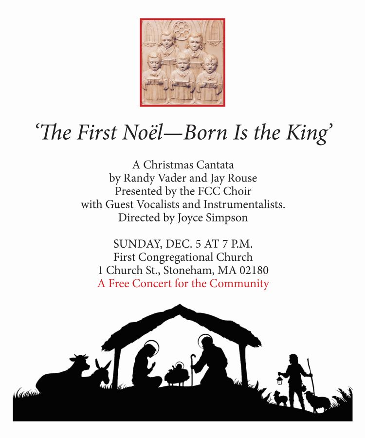 Christmas Cantata The First Congregational Church in Stoneham